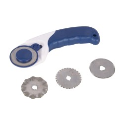 Silverline Tools 3-in-1 Rotary Cutter Ergonomic Comfort Handle 184953