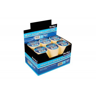 Blue Spot HD Double Sided Adhesive Tape 48mm Roll 37112 Bluespot