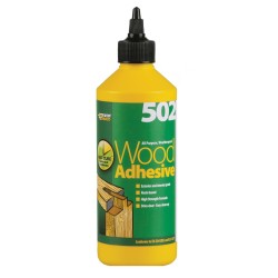Everbuild 502 Wood Adhesive 250ml WOODBOT250 482248