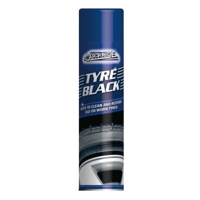 Car-Pride Car Tyre Black Clean & Restore Spray 00428A | Sealants and ...
