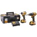 DeWalt 18-volt Combi Drill and Impact Driver Twin Pack XMS24DEWPACK