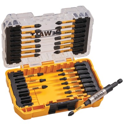 DeWalt Extreme Flextorq Impact Driver Bit 26pc Set and Holder XMS24IMPAC26