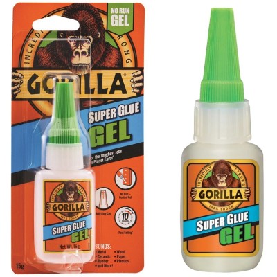 Gorilla Super Glue GRGSGG15 Gorilla Superglue Gel 4044401 15g XMS24GGGEL