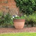 Kingfisher Planter Ceramic Mottled Effect Flower Plant Pot 20 inch PPOTB3