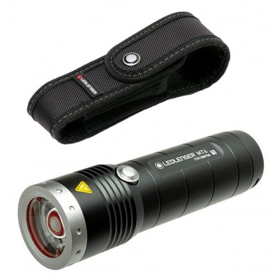 LEDLENSER MT6 Advanced 600 Lumen LED Lenser Torch Inc Belt Case 500845