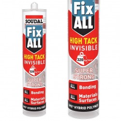 Soudal Fix ALL HIGH TACK Anthracite Dark Grey Super Strong Sealant