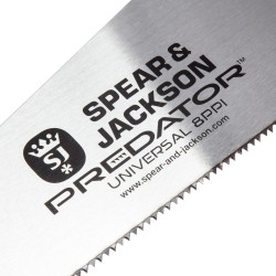 Spear and Jackson B9822 Predator Universal Hand Saw 8 tpi First Fix Handsaw