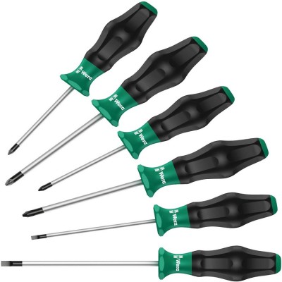 Wera WER031553 Kraftform Comfort Etched Screwdriver Set 05031553001