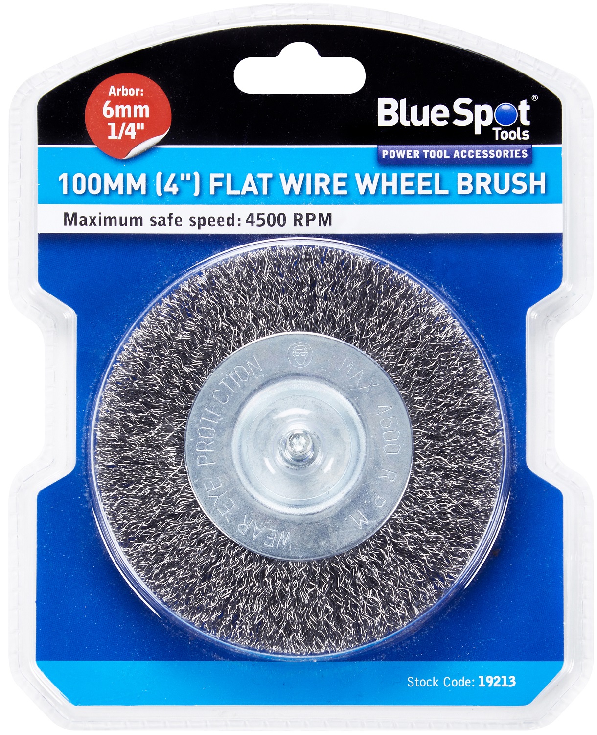 4 in. Crimped Wire Wheel Brush